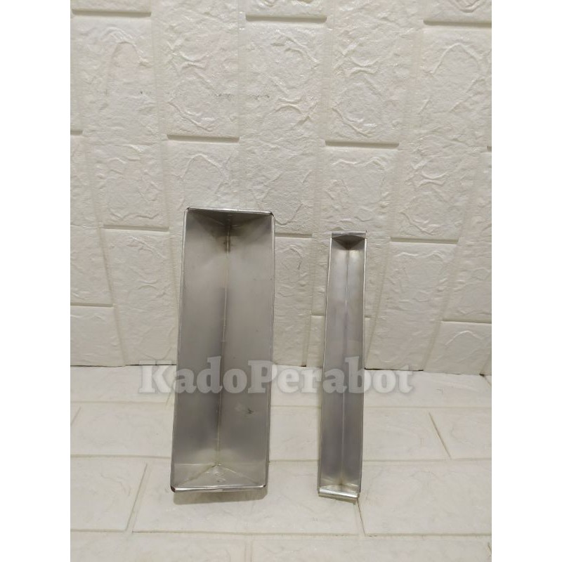 cetakan piramida puding susun - cetakan puding - cetakan agar alumunium