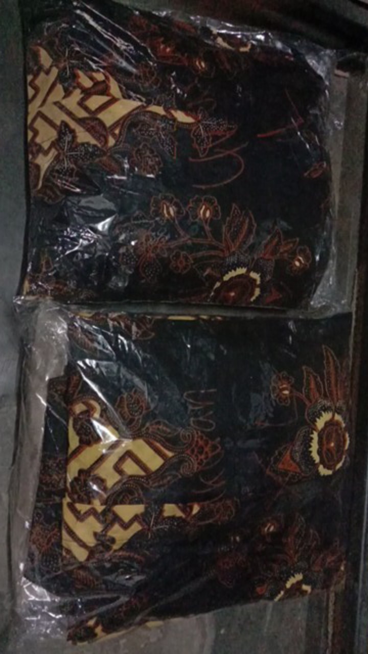 Ready 2 Warna Ada Anak! Shopashop Solo Batik Couple Brukat Tille Azurra Selendang