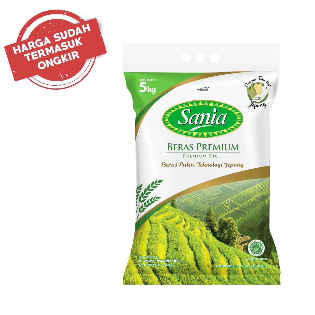 

( BISA COD ) Beras Premium Sania 5Kg (Harga + Ongkir) TERBAIK [Kode 1|Kode 2|Kode 3|Kode 4|Kode