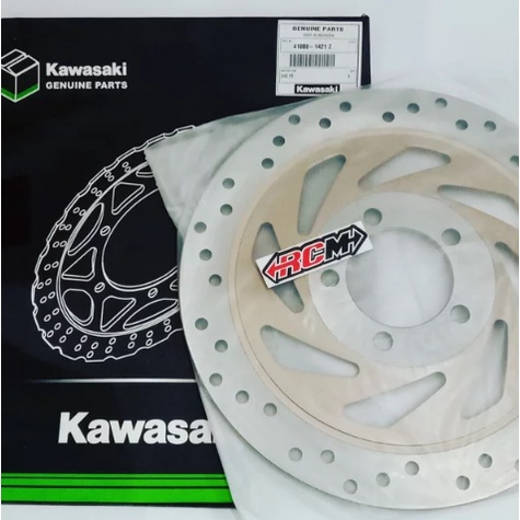 PIRINGAN CAKRAM DPN DEPAN DISC BRAKE FRONT KAWASAKI NINJA R RR 150 2T 2 T 2TAK 2 TAK ORI ORIGINAL KAWASAKI KGP ASLI 41080-1421 Z