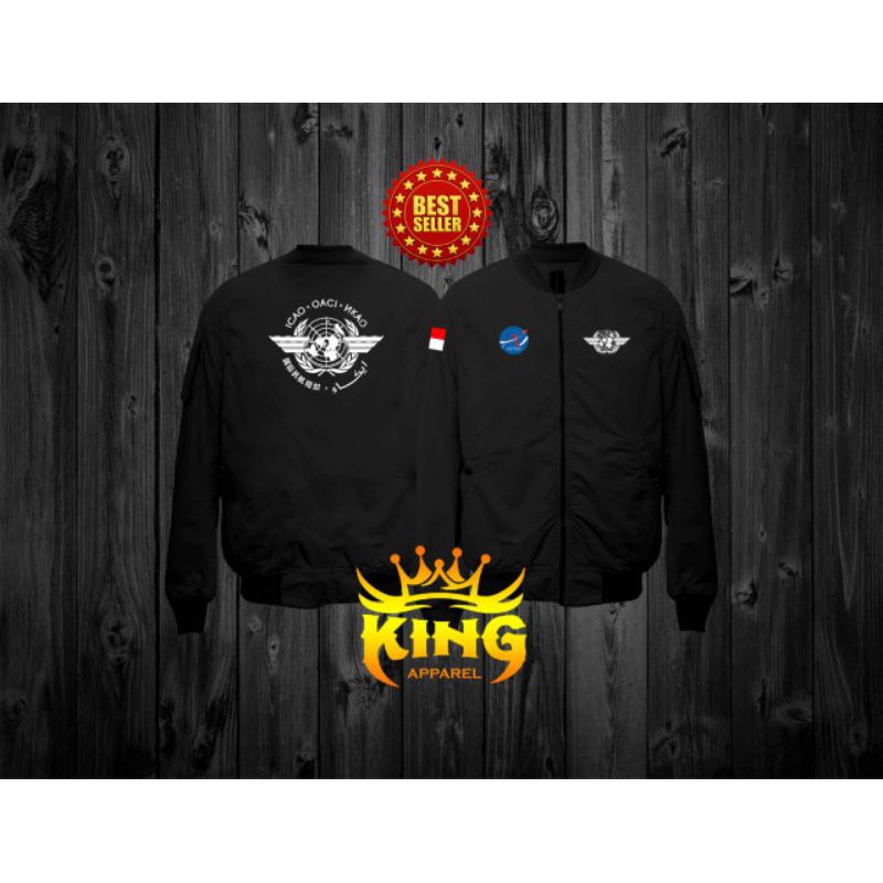 JAKET BOMBER AVSEC ICAO AIRNAV