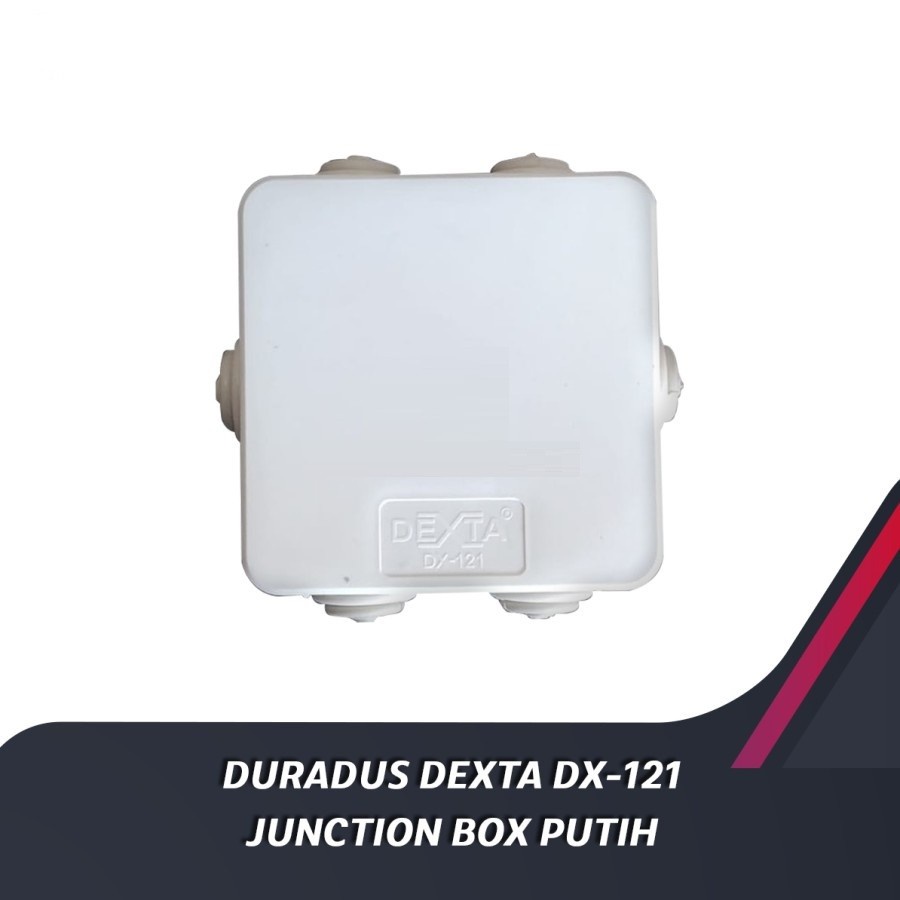 Duradus Dexta DX 121 Junction Box Putih