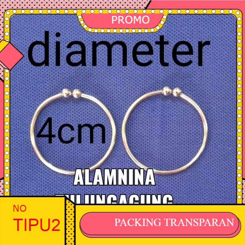 Gelang Tangan Bayi Anak Laki Laki Perak Titanium Monel gelang tangan silver bayi