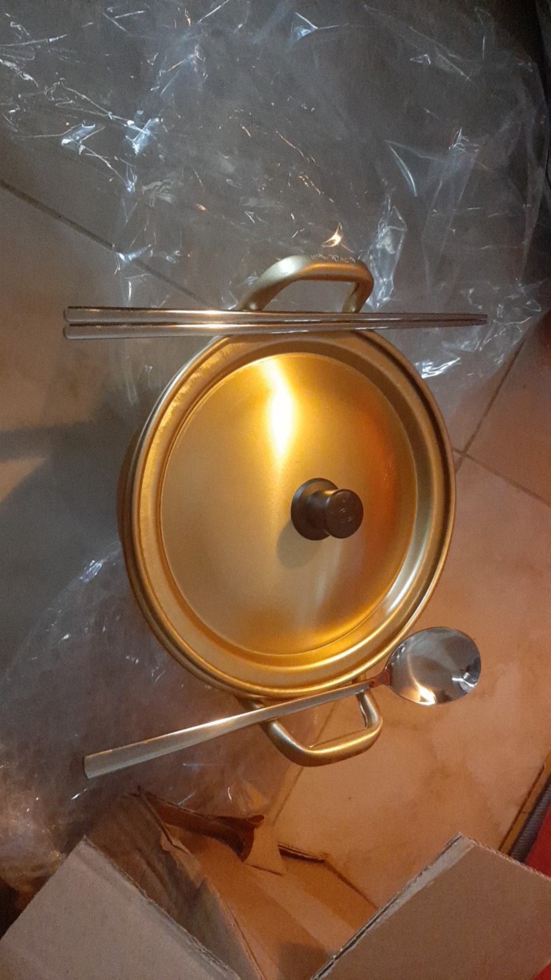 Panci Ramyun Korea Asli 16 Cm / Ramyeon Korean Pot