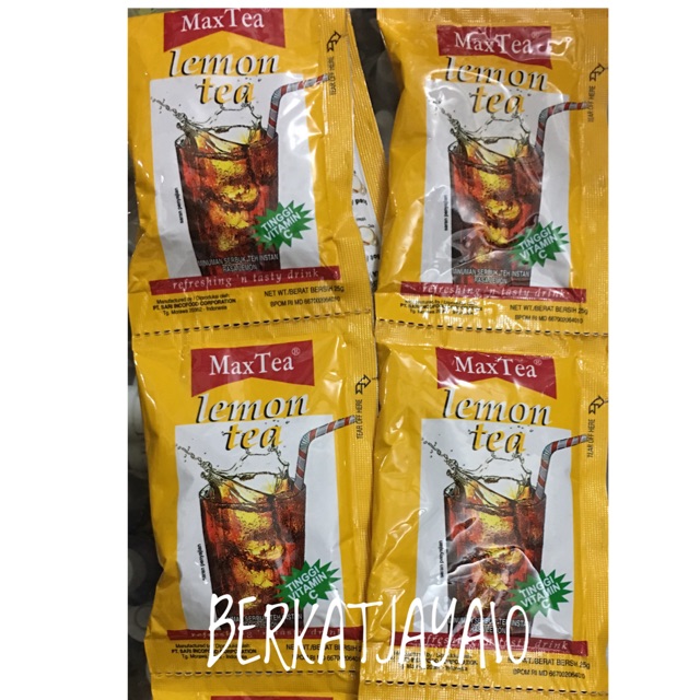 Max Tea Lemon Tea 10x25 gram