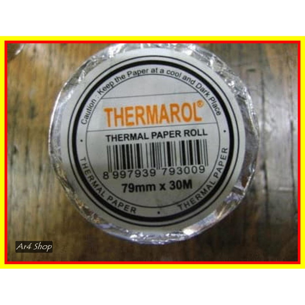 

TERLARIS Kertas Thermal Thermal Paper - Thermarol - 79Mm X 65Mm