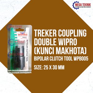 Treker Coupling Double Wipro / Kunci Mahkota Bipolar Clutch Tool SIP