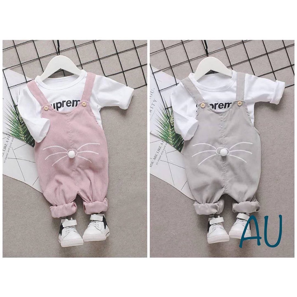 IMPORT OVERALL ANAK CEWEK UMUR 1-4 TAHUN/ Baju anak cewek 1 - 4 tahun