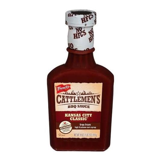 

french's cattlements french kansas city bbq sauce 510gr