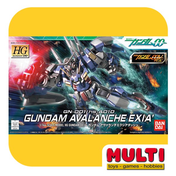 GUNDAM 00 HG 64 1/144 AVALANCHE EXIA | Shopee Indonesia