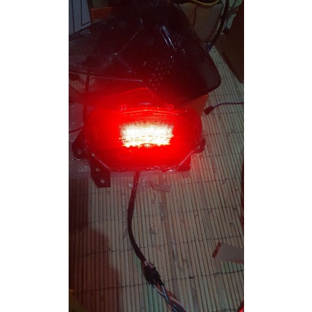 stoplamp AEROX NEW &amp; OLD.13 MODE(led +modul) bisa otomatis &amp; manual