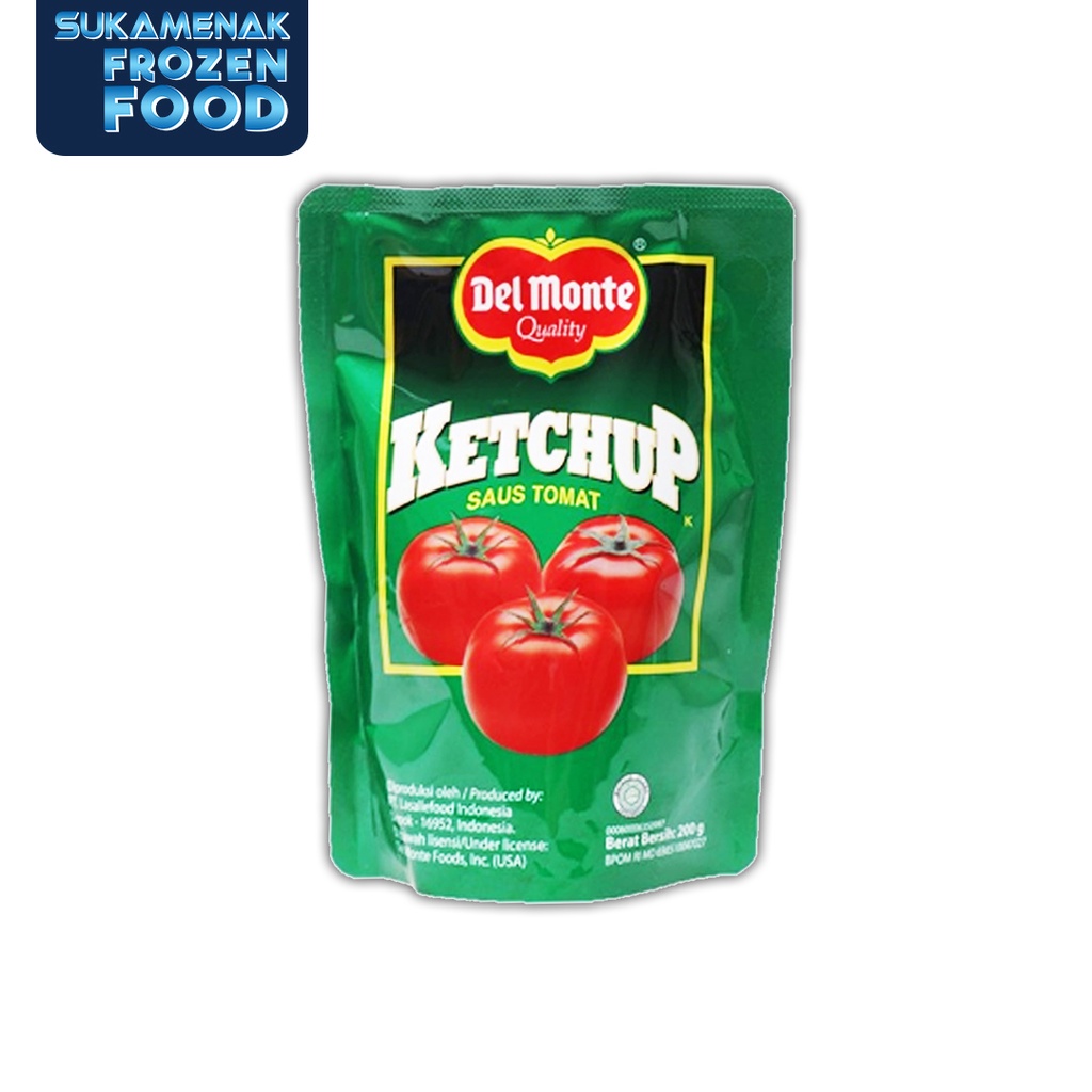 

DELMONTE Saus Tomat 200gr