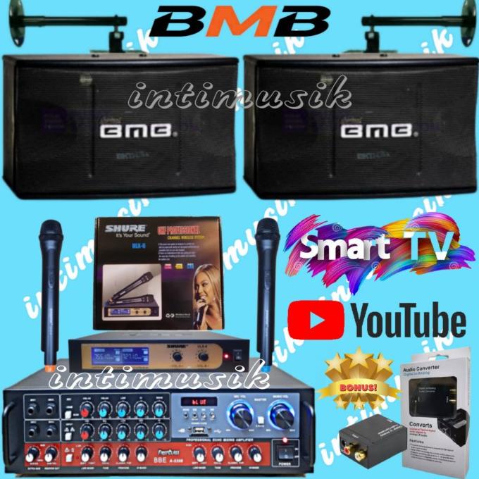 Paket Speaker Karaoke Set BMB Sound System ( Murah V )