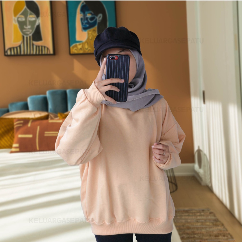 SWEATER Basic Oversize l Sweater Polos l SWEATER XXL Sweater Wanita DAN PRIA SWEATER JUMBO SWEATER OVERSIZE SWITER BESAR SWEATER MURAH