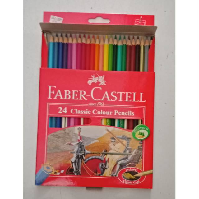 

Pensil warna faber castel 24 warna
