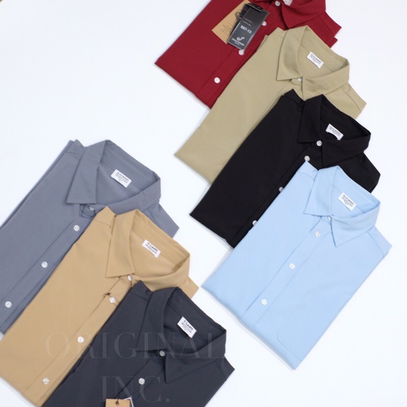 Kemeja Y-Land by Jean Money Basic Wrinkle Free LS Shirt p.1 JM-LSS-03