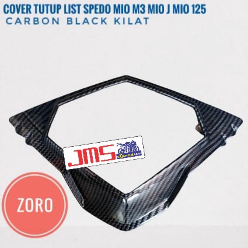 cover tutup carbon speedo meter mio j mio m3 mio soul gt 125 zoro