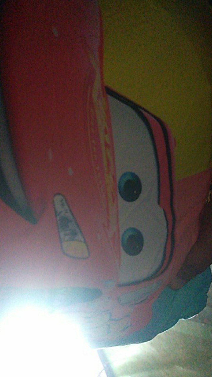 Bantal Pelangi Karakter Mc Queen/cars Bahan Polimikro