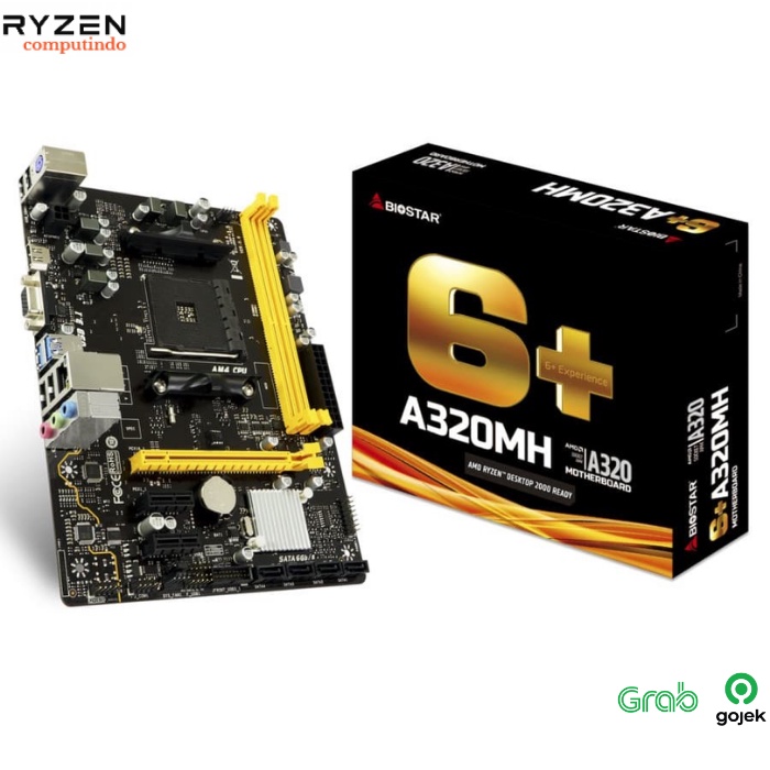 MOTHERBOARD BIOSTAR A320MH	AM4 DDR