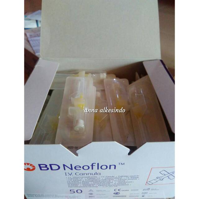 IV CANNULA BD 24 / NEOFLON 24 / BD VENVLON 24