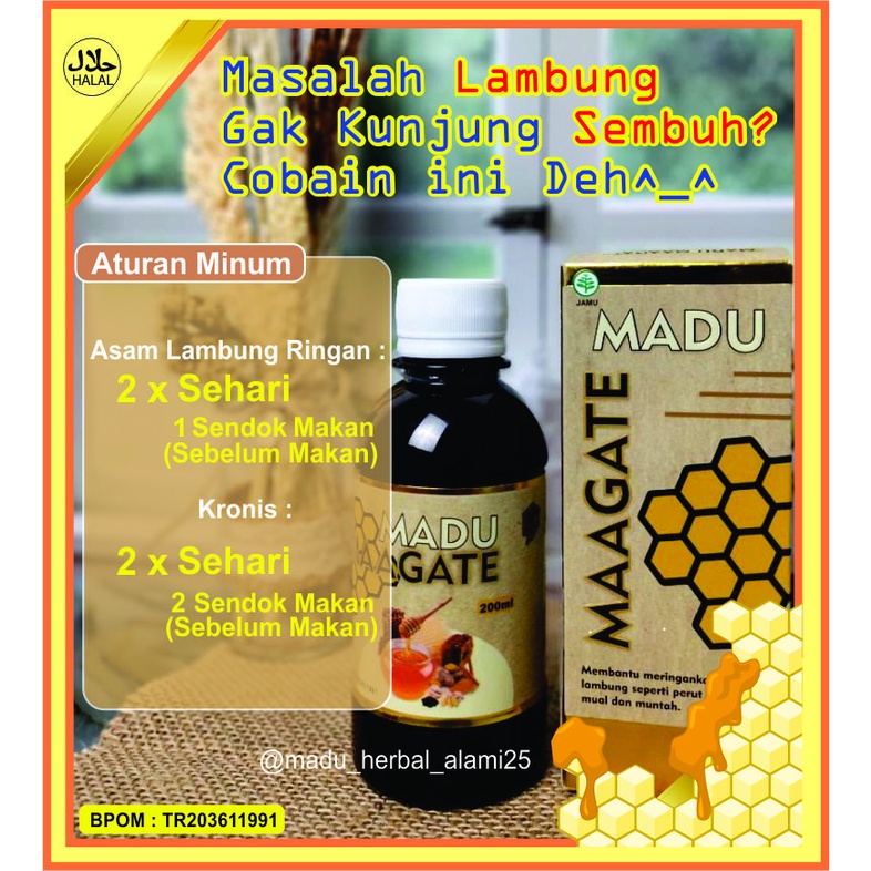 

[COD]MADU HERBAL MAAGATE