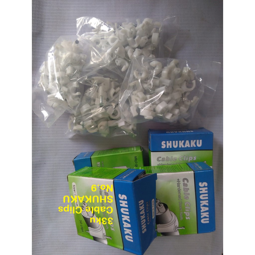 Jual Klem Kabel Cable Clips Shukaku Mm Shopee Indonesia