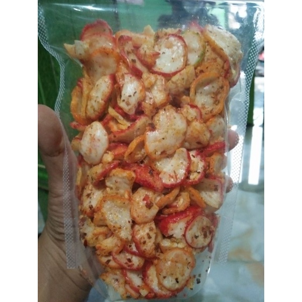 

kripik seblak kencur