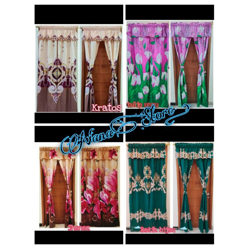 Gorden Serut Belah Tengah