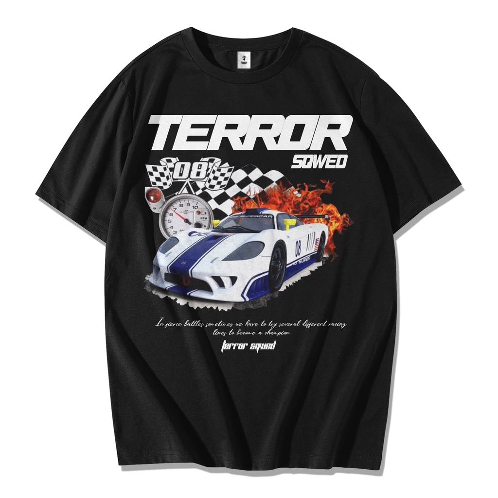 TSQ | Tshirt | Oversize | Black | Nascar | Original