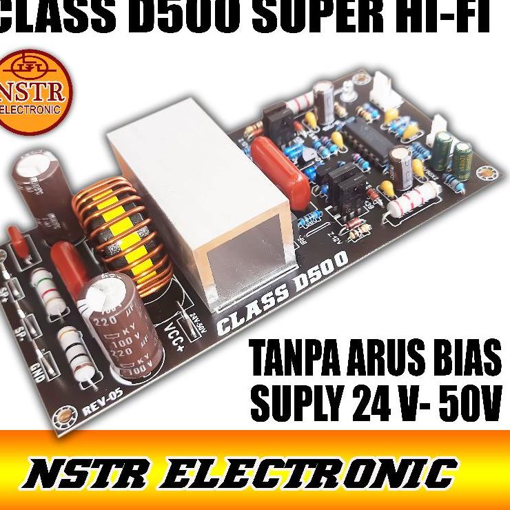 Tidak Diragukan.. Kit power class d 500 Watt non bias