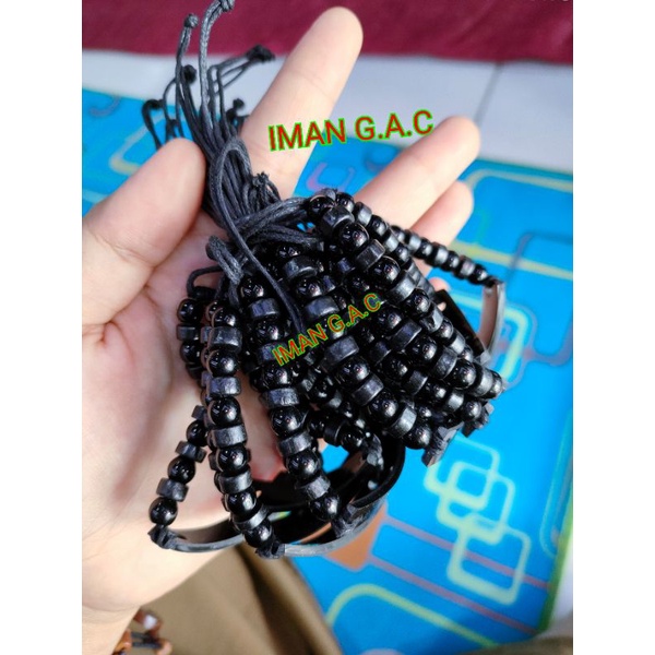 grosir 12pcs gelang plat akrilik manik hitam/gelang untuk ukir nama