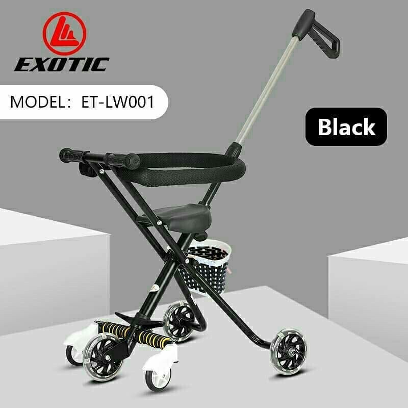 Stroller Exotic ET LW 001 / LW008 Roda 5 Kursi dorongan anak