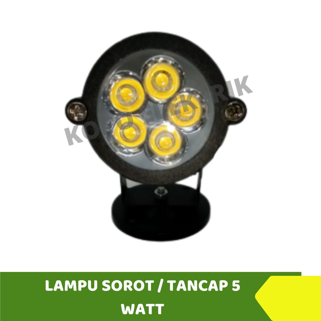 Lampu Taman Tancap / Lampu Sorot LED 5 watt