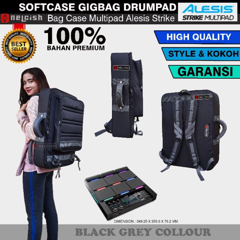 Softcase Gigbag Tas Drum Elektrik Alesis Strike Multipad Percussion by NELCISH