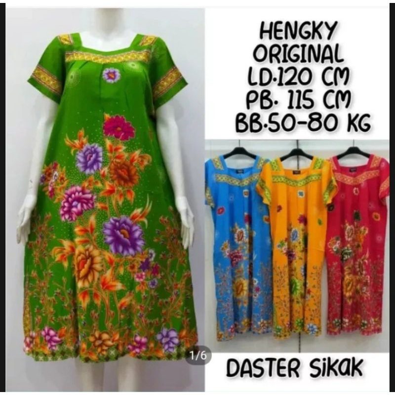 Daster hengky sikak motif abstrak 02