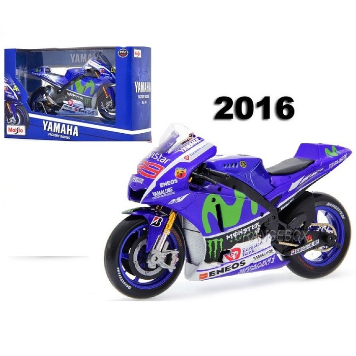Unik MAISTO 1:10 Jorge Lorenzo 99 2016 MOTOGP YAMAHA Murah