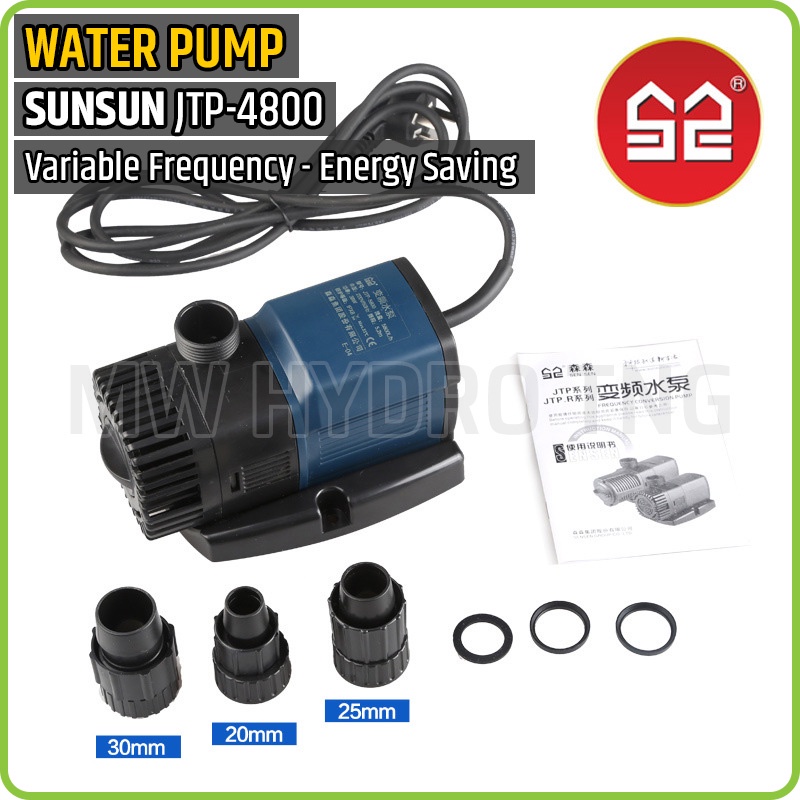 SUNSUN JTP-4800, Submersible Water Pump, Eco - Pompa Air Celup