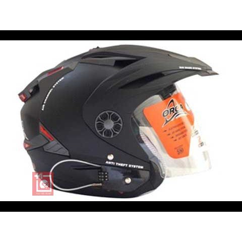 HELM ORCA SPIDER 2 VISOR  Anti Maling - Kipas Pendingin