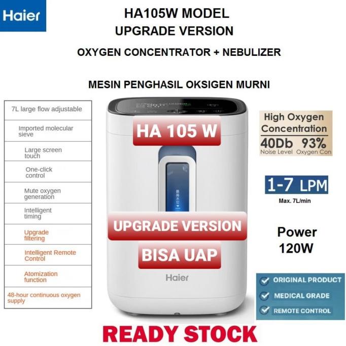 HAIER H105 OXYGEN CONCENTRATOR - OKSIGEN KONSENTRATOR HAIER