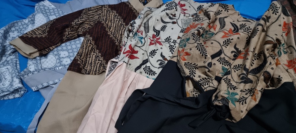 Batik Wanita Asj Sa Hrb026 Kenongo Kemeja Tosca Pendek