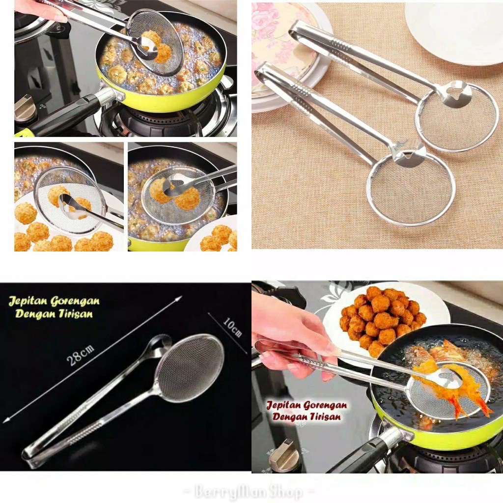 PENCAPIT GORENGAN DENGAN TIRISAN TAHAN PANAS [SWEET SPACE]