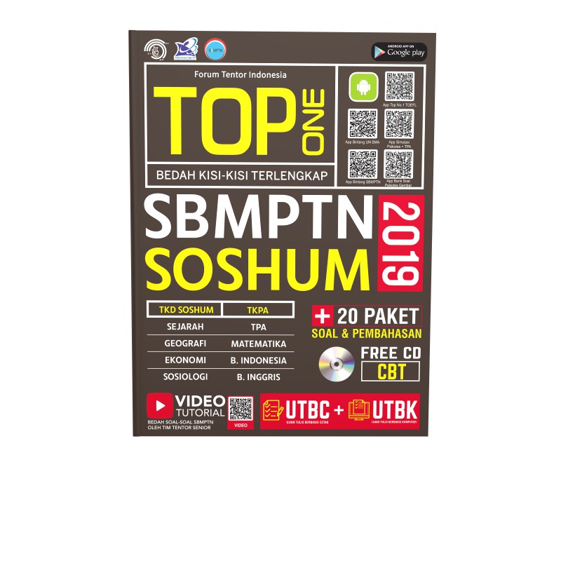 TOP One SBMPTN SOSHUM 2019 + CD