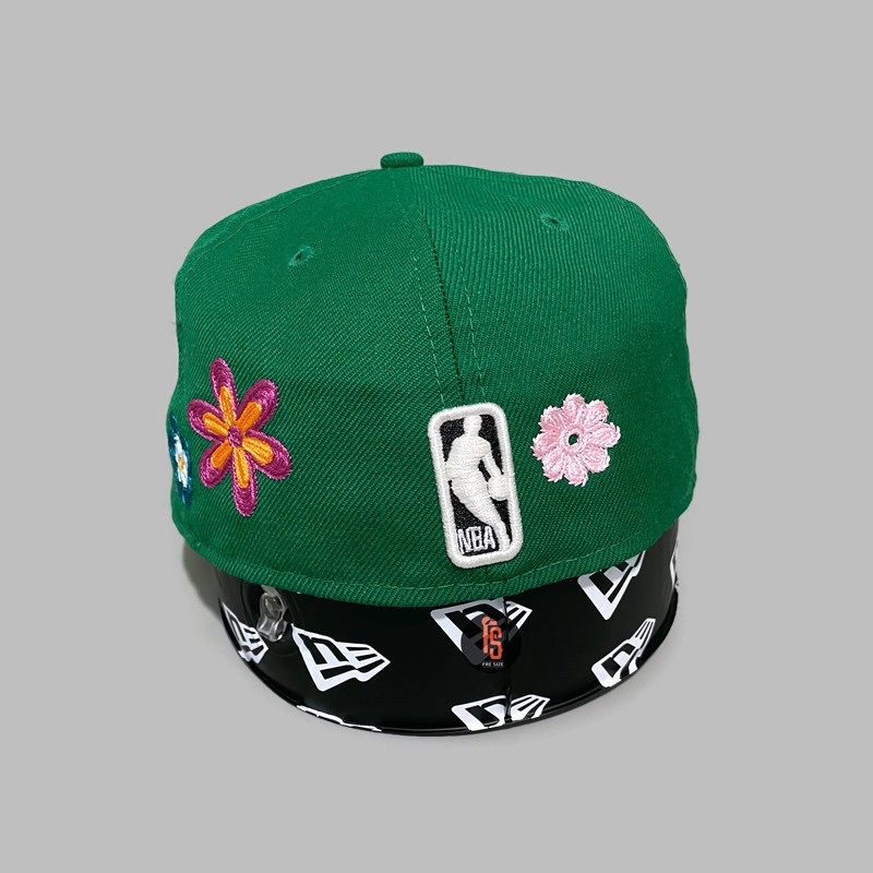 TOPI NEW ERA ORIGINAL 5950 Q2QT BOSTON CELTICS GREEN UV PINK