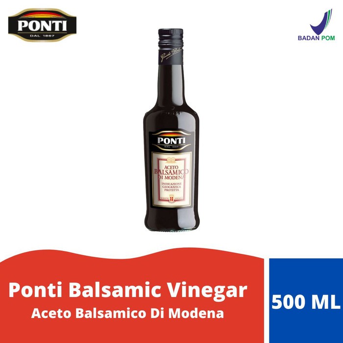 

Ponti Balsamic Vinegar (Aceto Balsamico Di Modena) - 500 ml