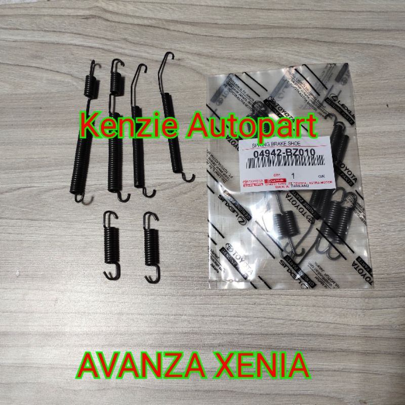 SPRING BRAKE SHOE PER KAMPAS REM AVANZA XENIA