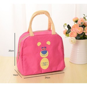 Iconic Insulated Lunch Bag Cooler WAJAH KARTUN -Tas Bekal Makan (GN81)