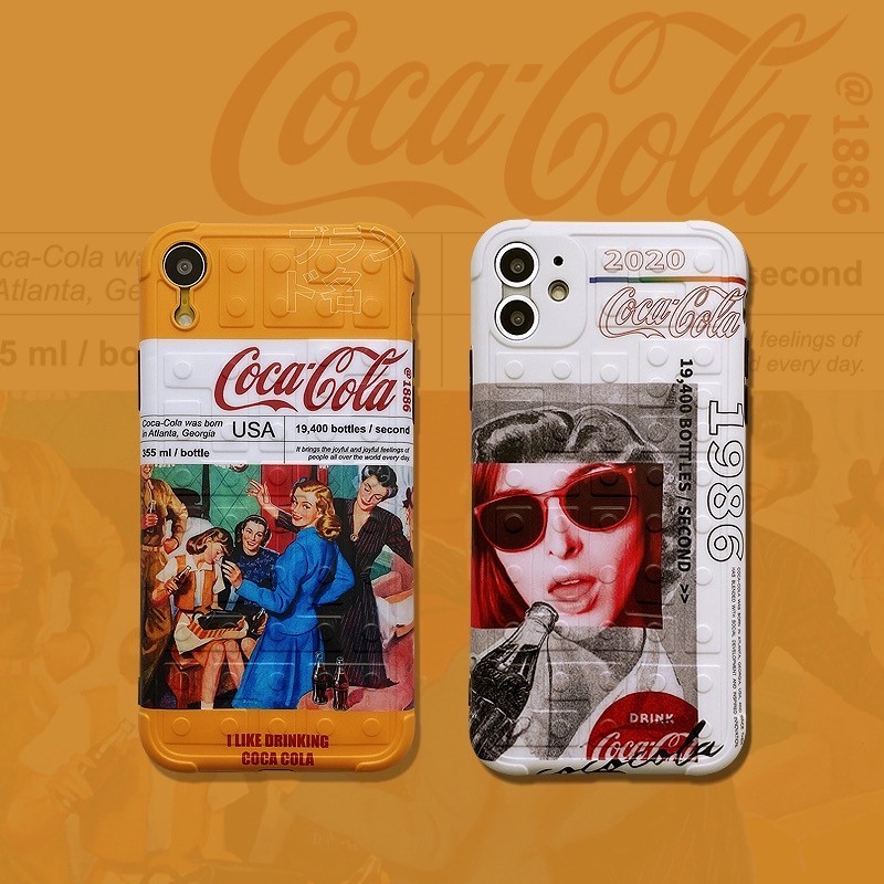 Vintage Coca Cola iPhone Case (iPh   one 7/8/7+/8+/X/XS/XR/XS Max/11/11