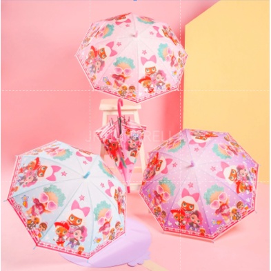 Jktumbrella - Payung anak LOL Surprise / semi transparan dof / boneka - 269