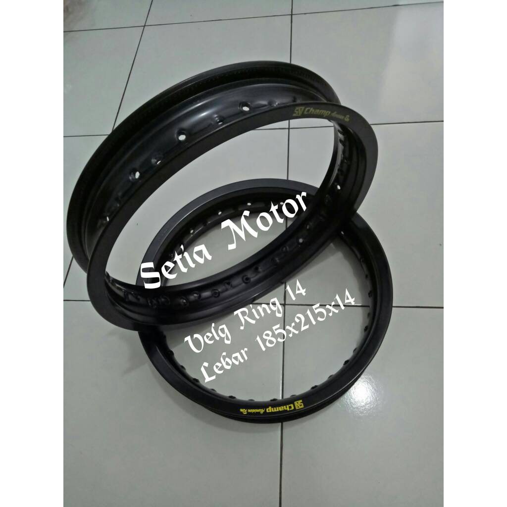 #9912 Velg 14 Tapak Lebar 185x215 Ring 14