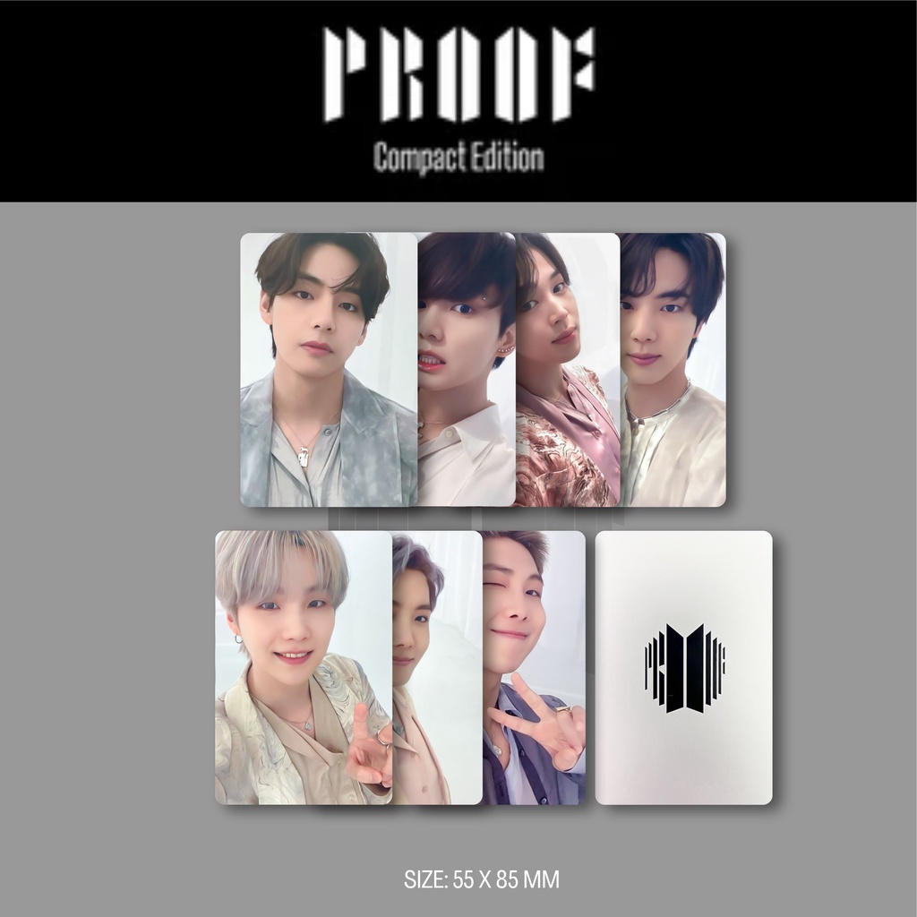 [Photocard] BTS Proof Compact Edition